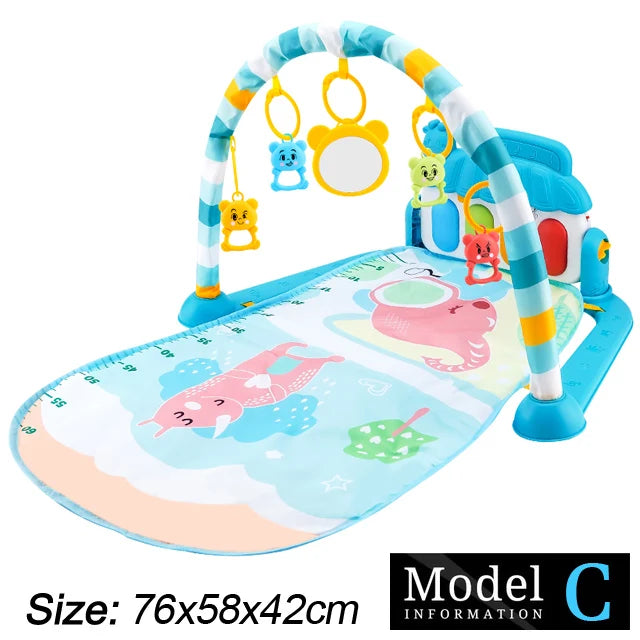 Baby Music Play Gym – Piano Activity Mat for Early Development (0-36 Months)