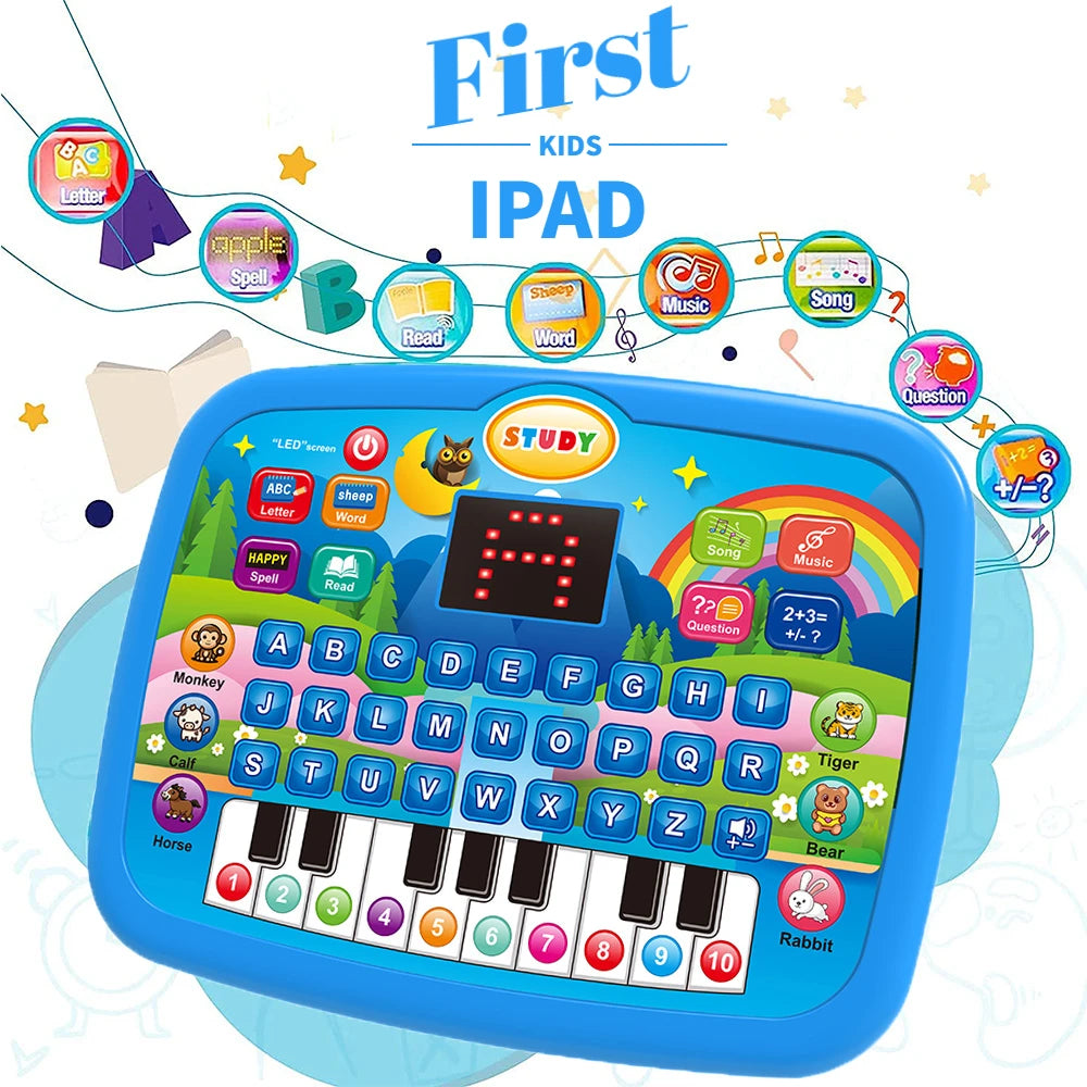 Kids’ Learning Tablet – Literacy, Math & Music Educational Toy