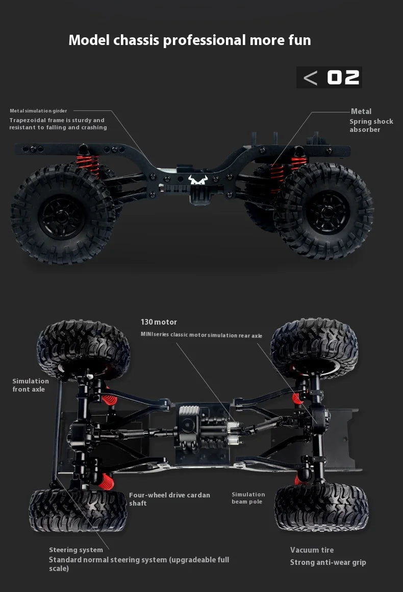 1:12 MN90 RC Car – Off-Road Vehicle for Boys & Men Gift
