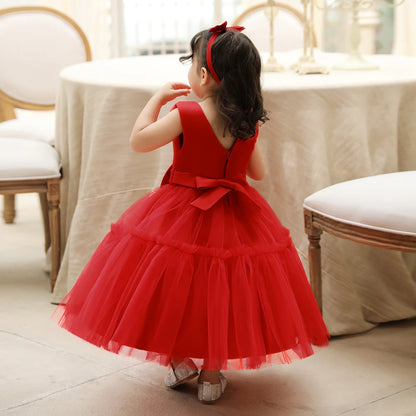 Baby Girl 1st Birthday Dress – Tulle Princess Gown
