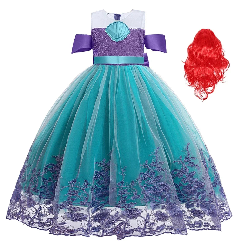 Cute Ariel Dress – Little Mermaid Cosplay & Party Outfit