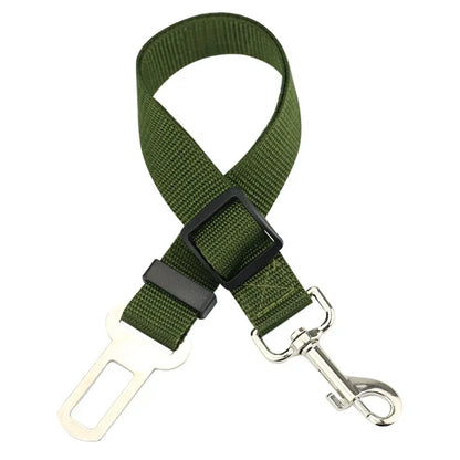 Adjustable Pet Car Seat Belt – Safety Harness for Dogs & Cats