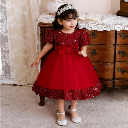 Infant Girl Special Occasion Dress – Baptism & Christmas