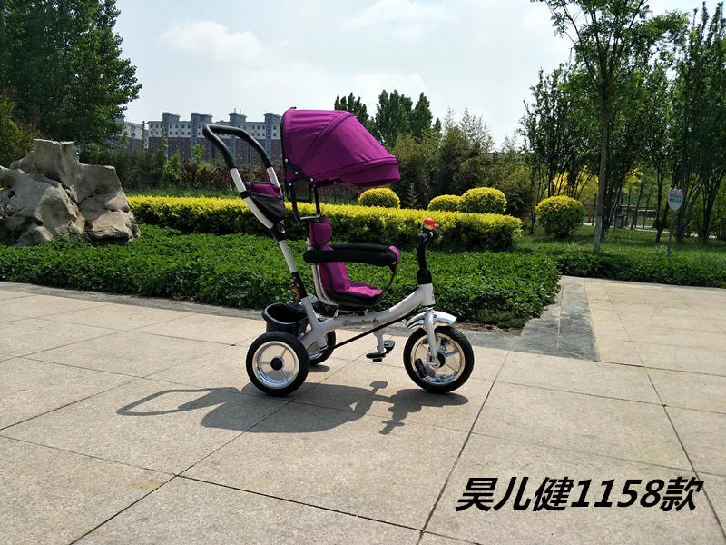 New Reversible Children's Tricycle – 3-in-1 Kids Bike & Scooter