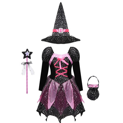 Enchanting Witch & Vampire Costume for Kids – Magic Awaits!