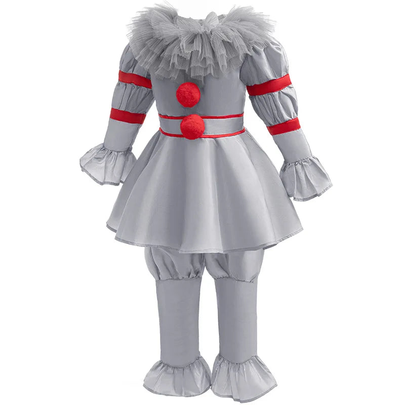 Children’s Horror Clown Cosplay – IT Movie Inspired Costume Set