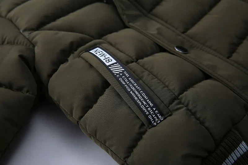 Baby Boys' Winter Coat – Warm Hooded Outerwear (2–6Y)