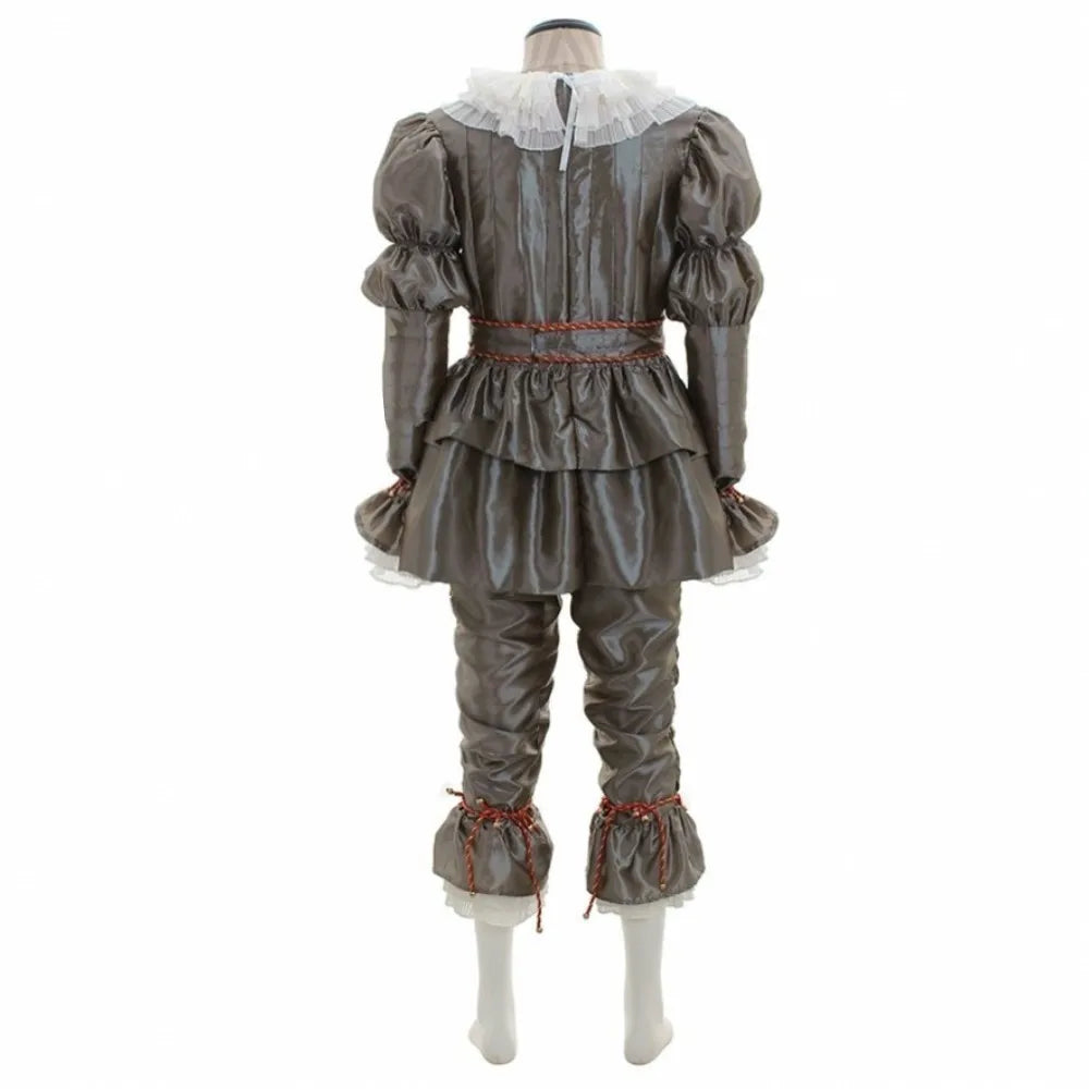 Halloween Horror Clown Costume – Pennywise Style Cosplay Uniform