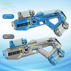 Ultra Shoppings Mercury M2 fully automatic water gun with high capacity, lighting, and sound effects for outdoor water play.