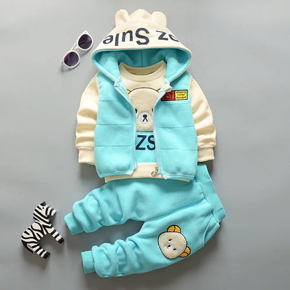 Kids 3PCS Casual Clothing Set – Autumn/Winter