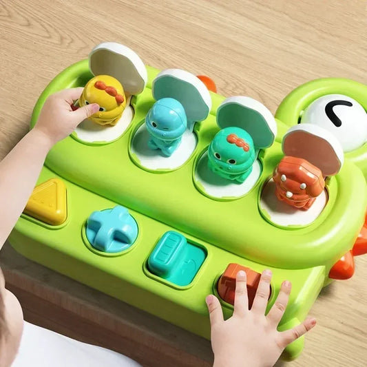 Interactive Pop-Up Toy – Montessori Cause-and-Effect Learning for Babies