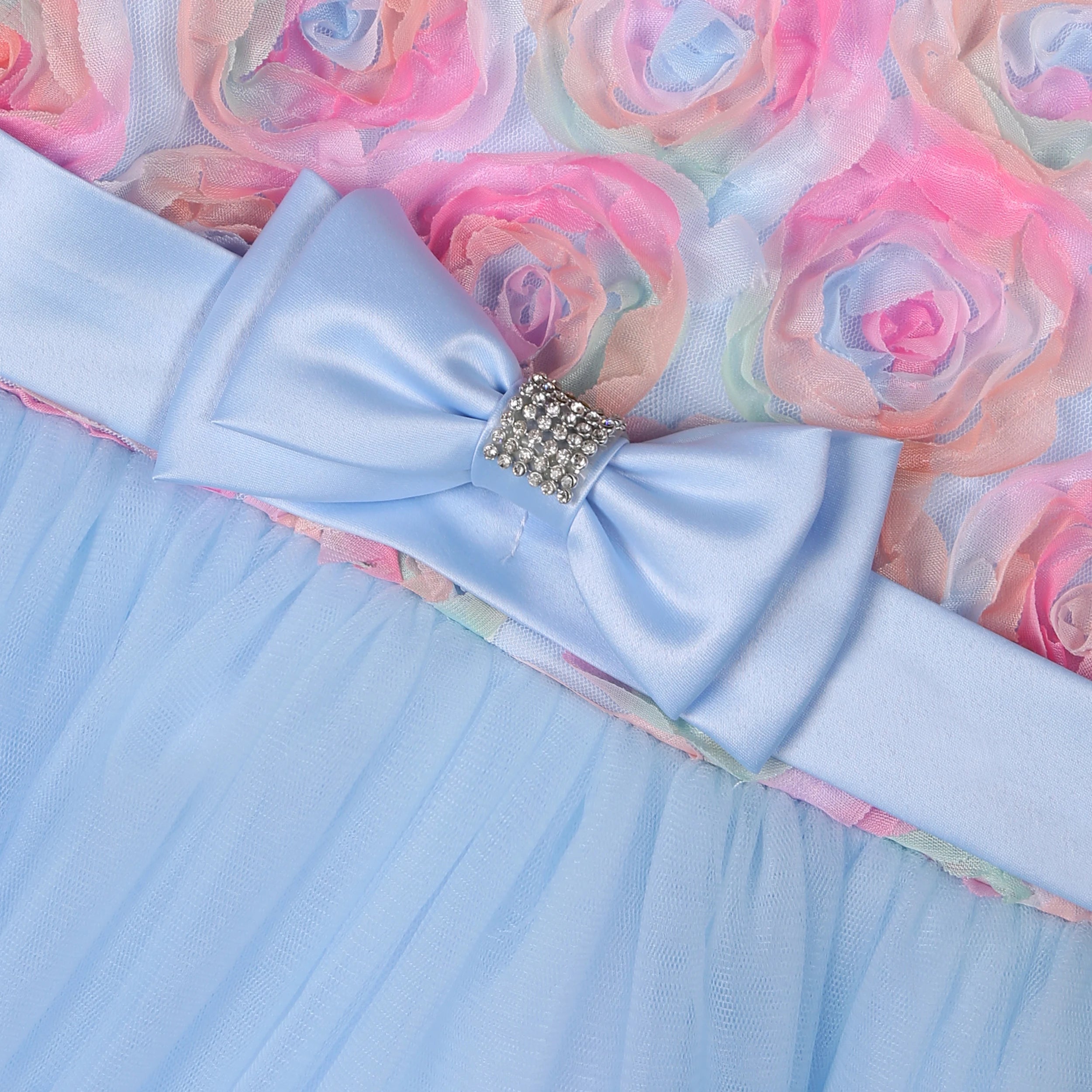 Little Girl’s Bow Dress – Birthday & Party Wear
