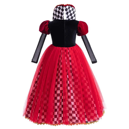 Halloween Witch & Queen of Hearts Cosplay Dress