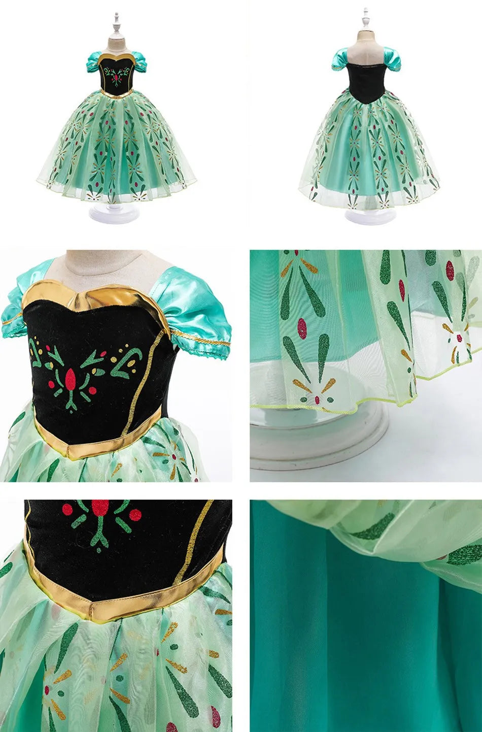 Baby Princess Dress: Elsa & Anna-Inspired Fantasy for Birthdays & More