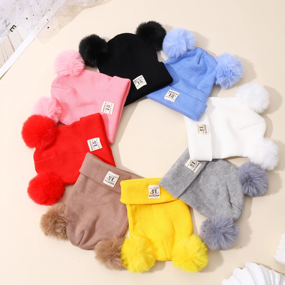 Soft Knitted Winter Cap for Babies & Kids