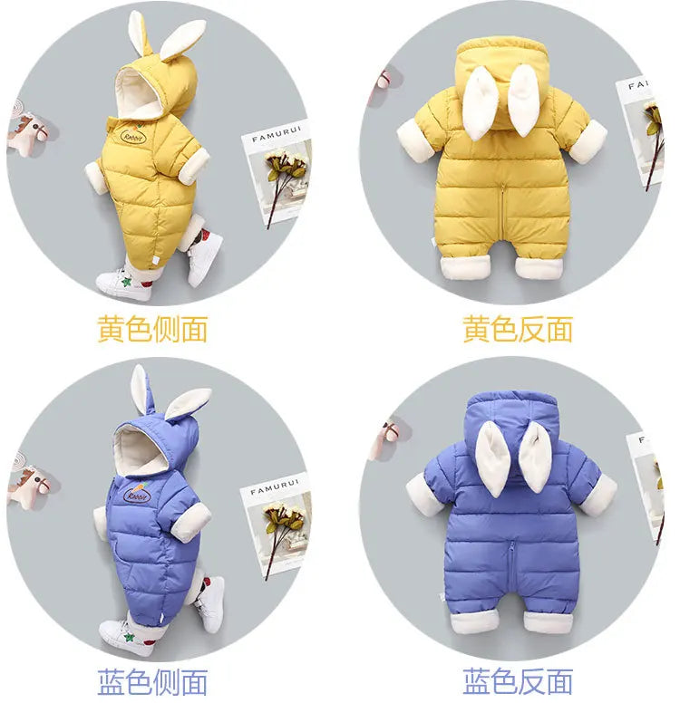 Unisex Baby Romper | Thick & Snuggly Winterwear