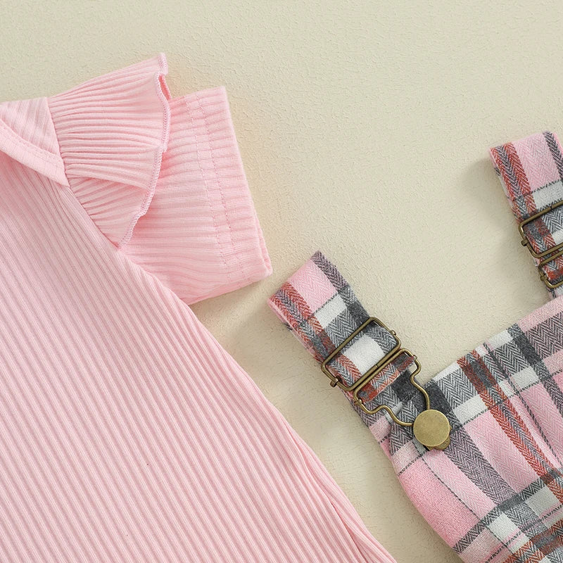 Sweet Baby Girl Summer Clothing Set 3Pcs