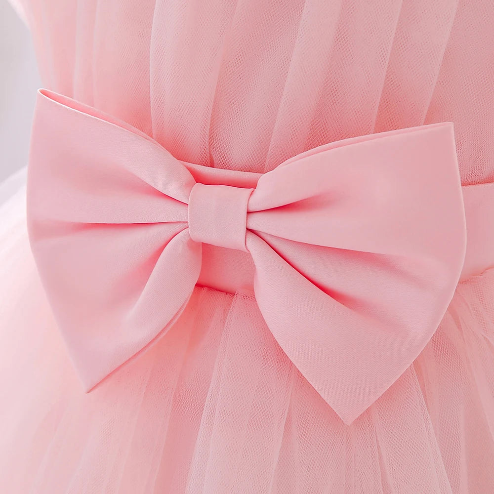 Baby Girl 1st Birthday Dress – Tulle Princess Gown