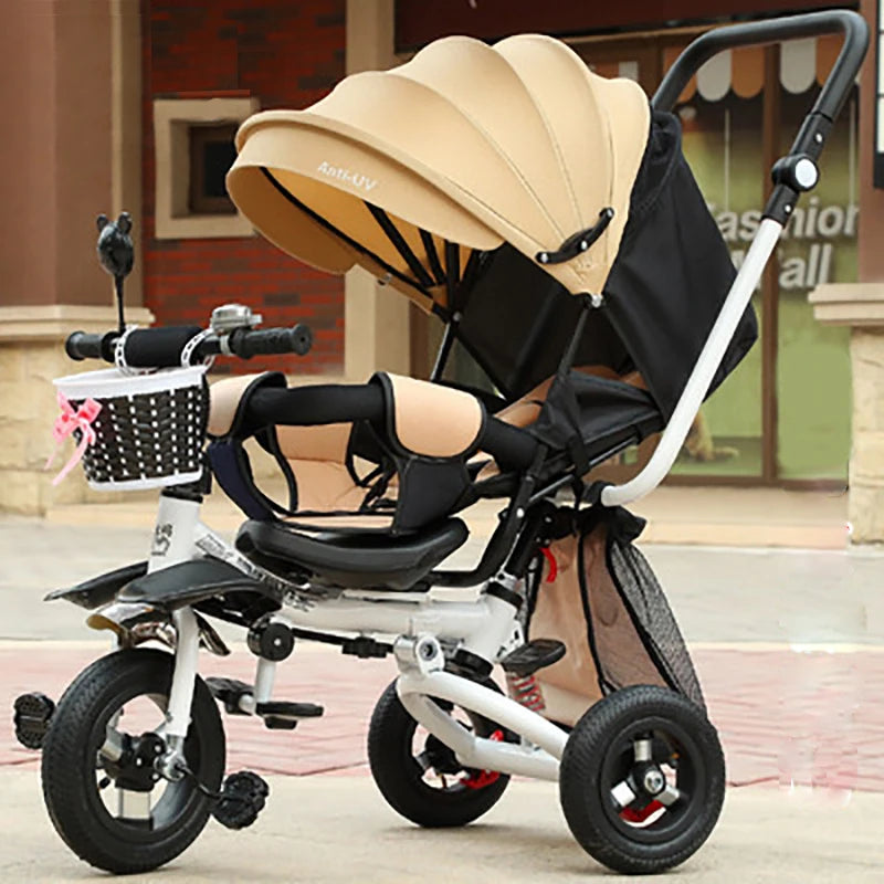 Children’s 3-Wheel Tricycle – Toddler Bike for Boys & Girls