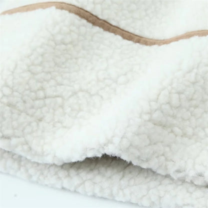 Women's Warm Long Sleeve Jacket with Zipper Pockets