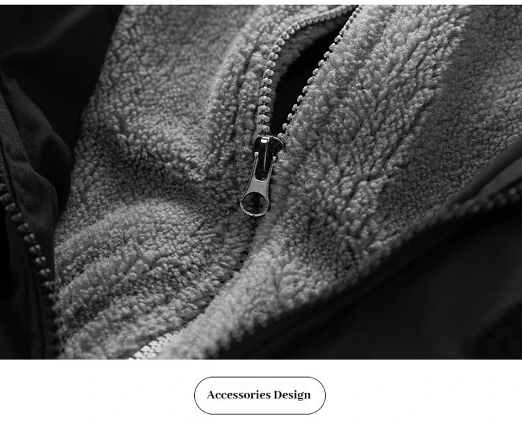 Plus Size Winter Jacket – Casual Cotton & Layered Look