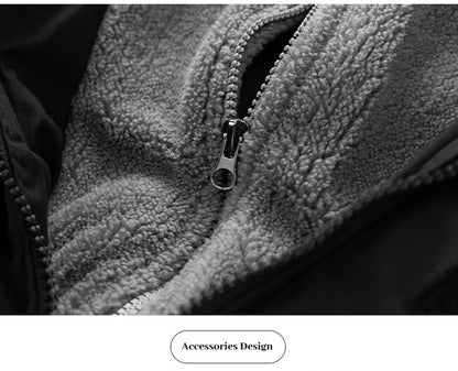 Plus Size Winter Jacket – Casual Cotton & Layered Look