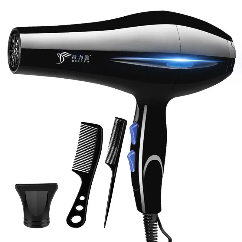 2200W Professional Hair Dryer: Fast, Powerful, Ionic Care