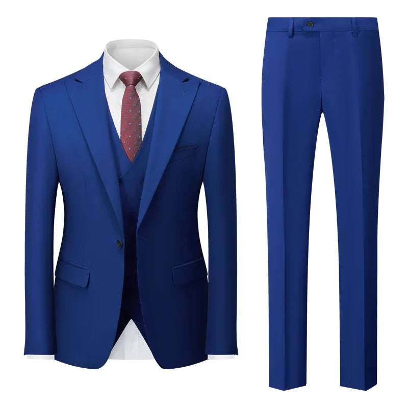 Groom & Business Wear – Italian Slim Gentleman Suit Blazer