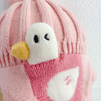 Cartoon Duck Baby Hat – Winter Protection