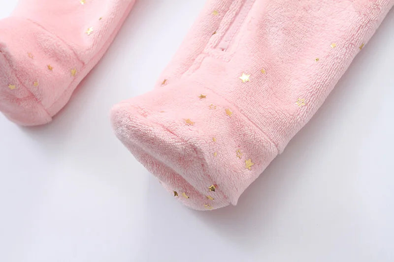 Cozy Cartoon Print Baby Bodysuit – Unisex 0-19 Months