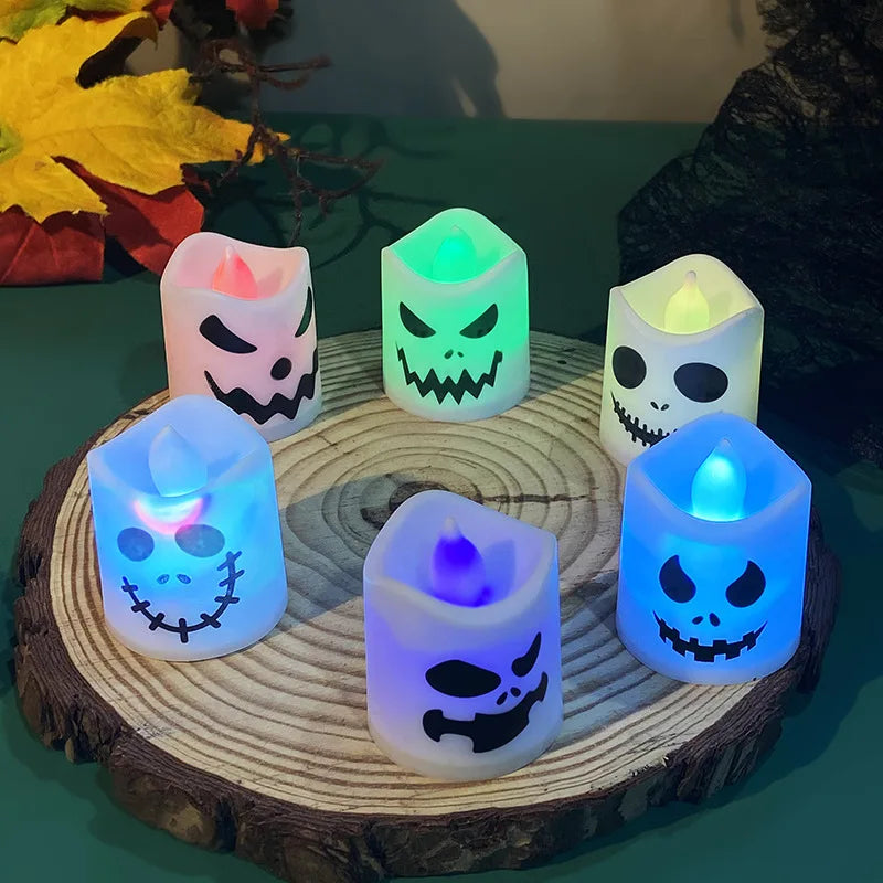 6pcs LED Halloween Candles – Spooky Glow for Any Occasion!