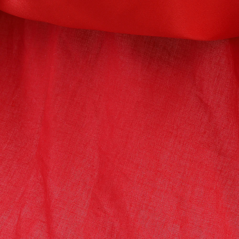 Elegant Red Tulle Dress for Girls – First Communion & Birthday