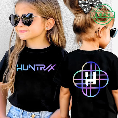 Saja Kpop Demon Hunters Boys Tee – Summer Cartoon Cotton Shirt