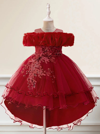 Kids Fashion Princess Dress for Birthday & Events