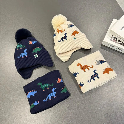 Children’s Winter 2-Piece Set – Dino Style