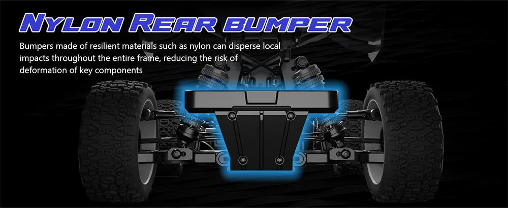 High-Speed 80KM/H RC Car – JIUSI WB12 PRO 4WD Off-Road Toy