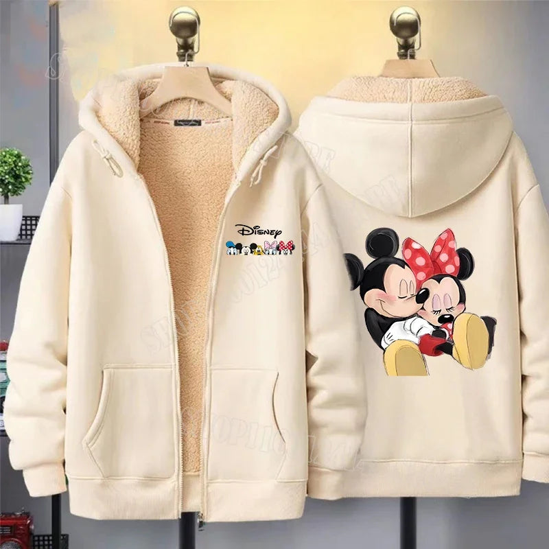 Mickey Mouse Oversized Hoodie: Cozy & Stylish Winter Jacket