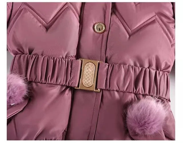 Kids’ Hooded Padded Coat – Thick & Cozy Winter Wear