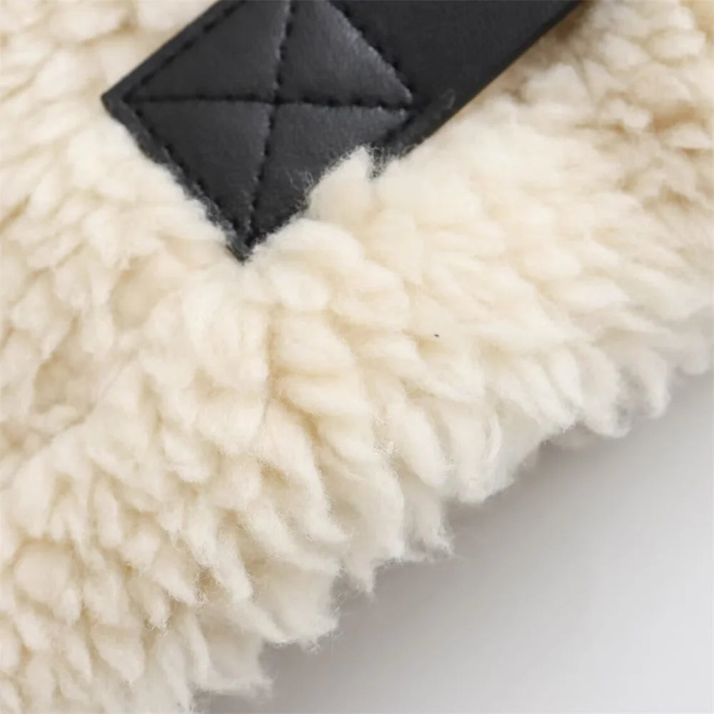Fur-Integrated Moto Coat – Fall/Winter 2025 Fashion