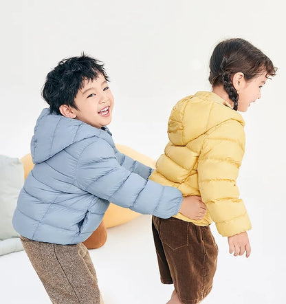 Kids’ Lightweight Duck Down Jacket – Fall & Winter