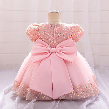 Infant Girl Special Occasion Dress – Baptism & Christmas