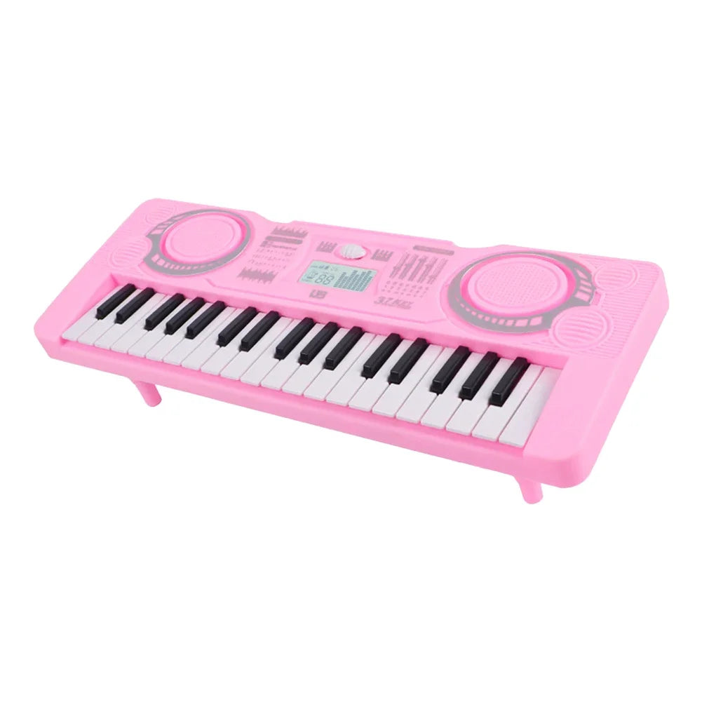 37-Key Portable Digital Piano - Educational Musical Toy for Kids