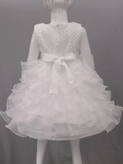 Baby Girl 1st Birthday Wedding Outfit