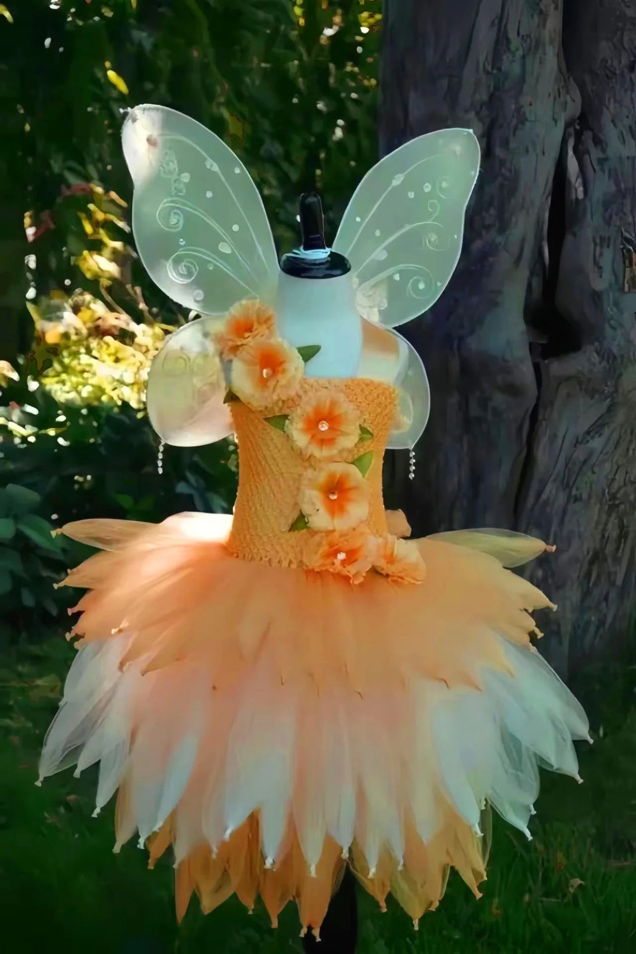 Girls’ Fairy Tutu Dress – Jungle & Forest Princess Look