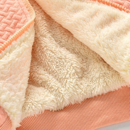 Baby Girls & Boys Winter Coat – Casual Fleece Outerwear