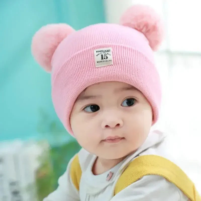 Warm Baby Knit Hat – Toddler Winter Set