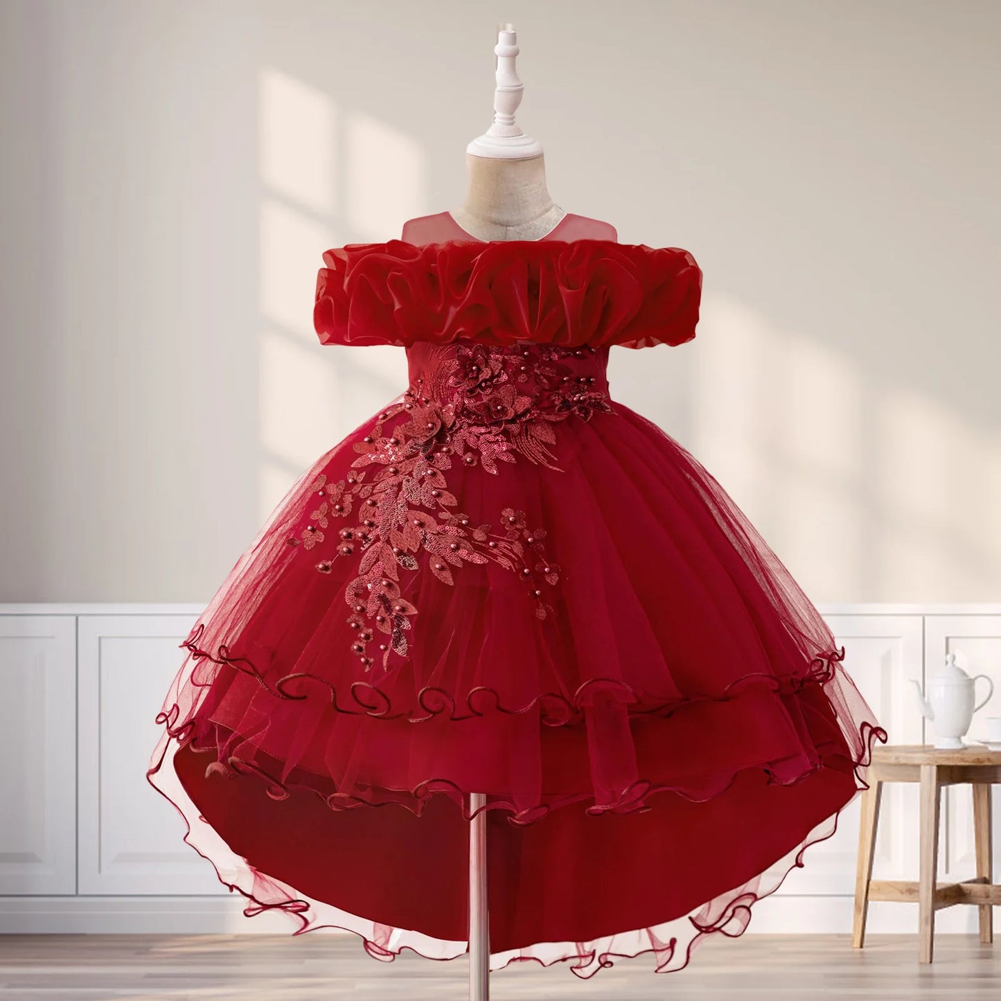 Kids Fashion Princess Dress for Birthday & Events