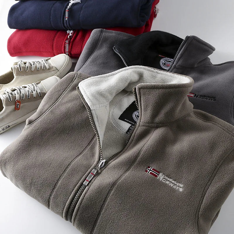 Men’s Thick Wool Jacket – Casual Winter Fashion 2025