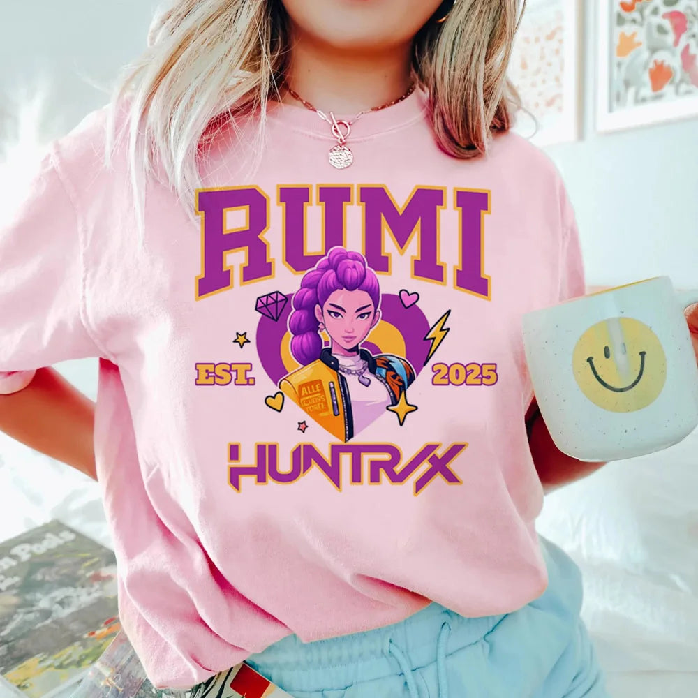 Anime Kpop Demon Hunters Kids T-Shirt – Casual Street Style Top
