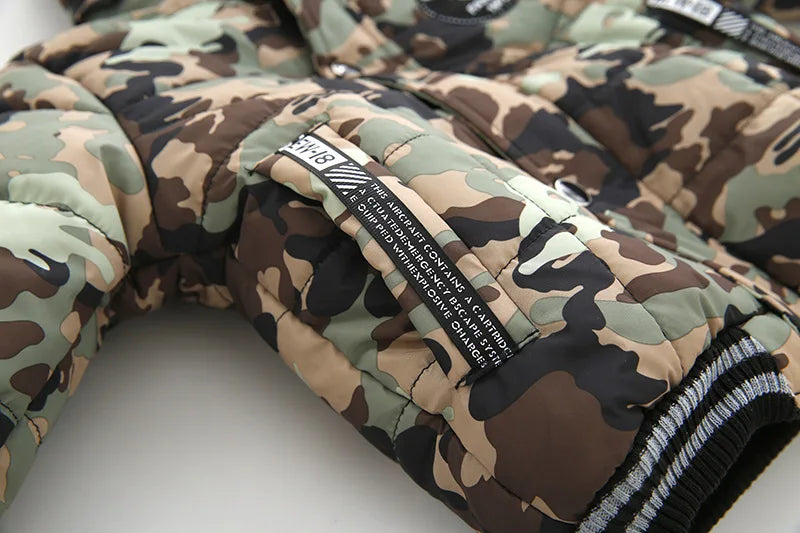 Baby Boys' Winter Coat – Warm Hooded Outerwear (2–6Y)